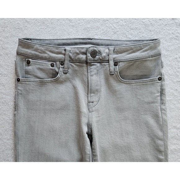 HELMUT LANG runway skinny-stretch crop ankle-zip goop fave travel jeans $245 25 - Picture 8 of 14